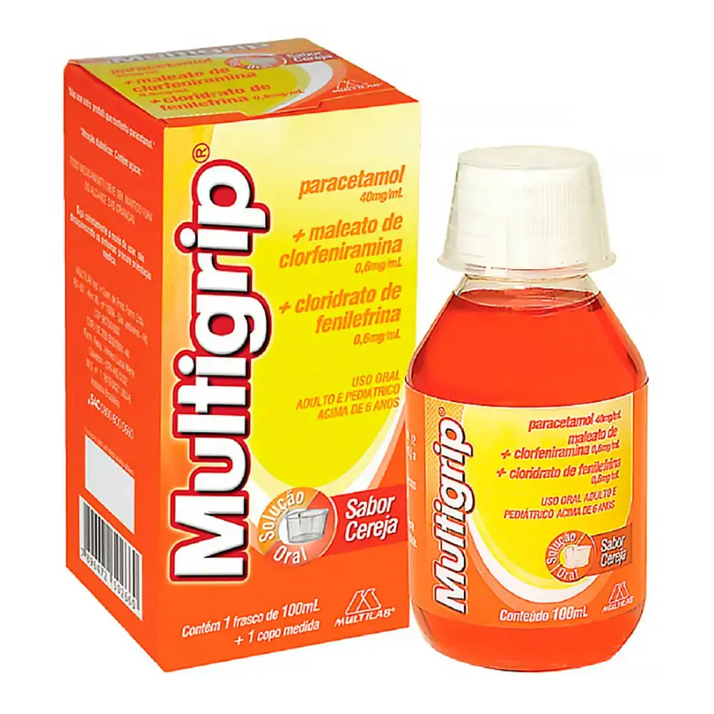 Multigrip 0,6 Mg/ml 0,6 Mg/ml 40 Mg/ml Solução Oral Multilab Similar