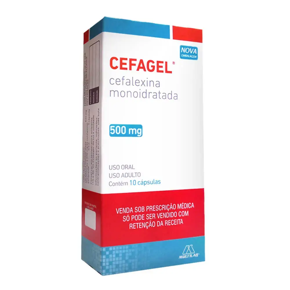 Cefagel 500 Mg 10 Cápsulas Multilab Similar