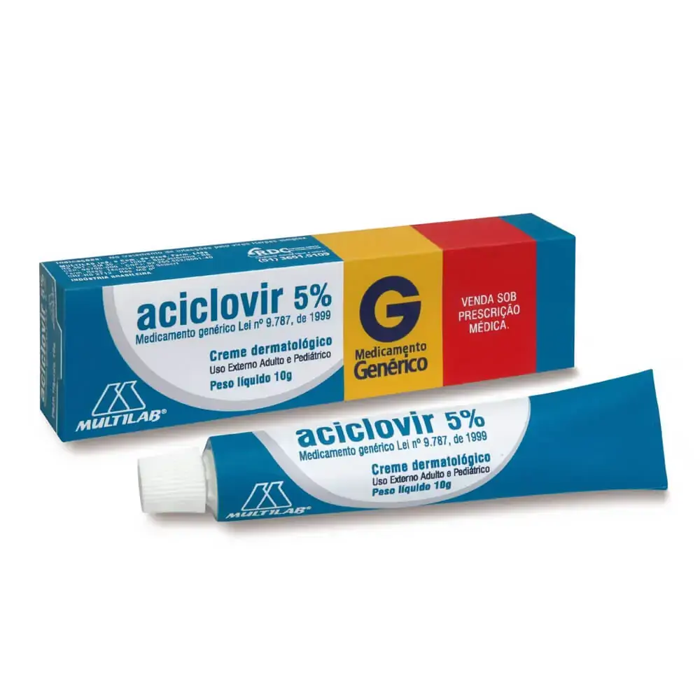Aciclovir 50mg Creme Bg