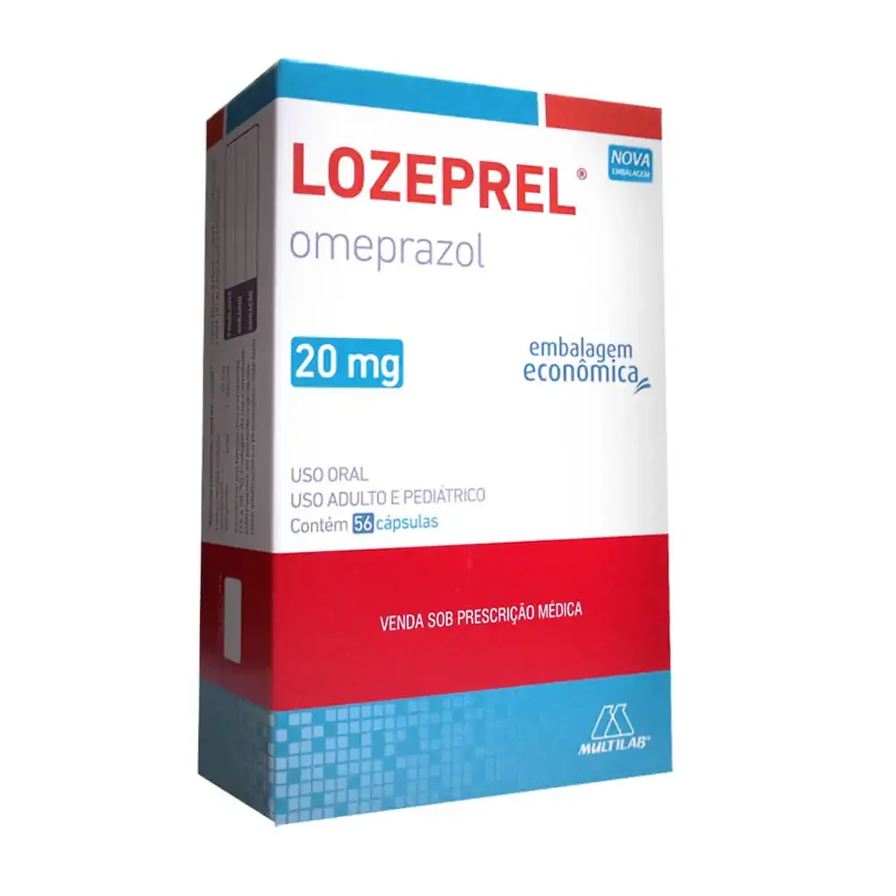 Lozeprel 20 Mg 56 Cápsulas Multilab Similar