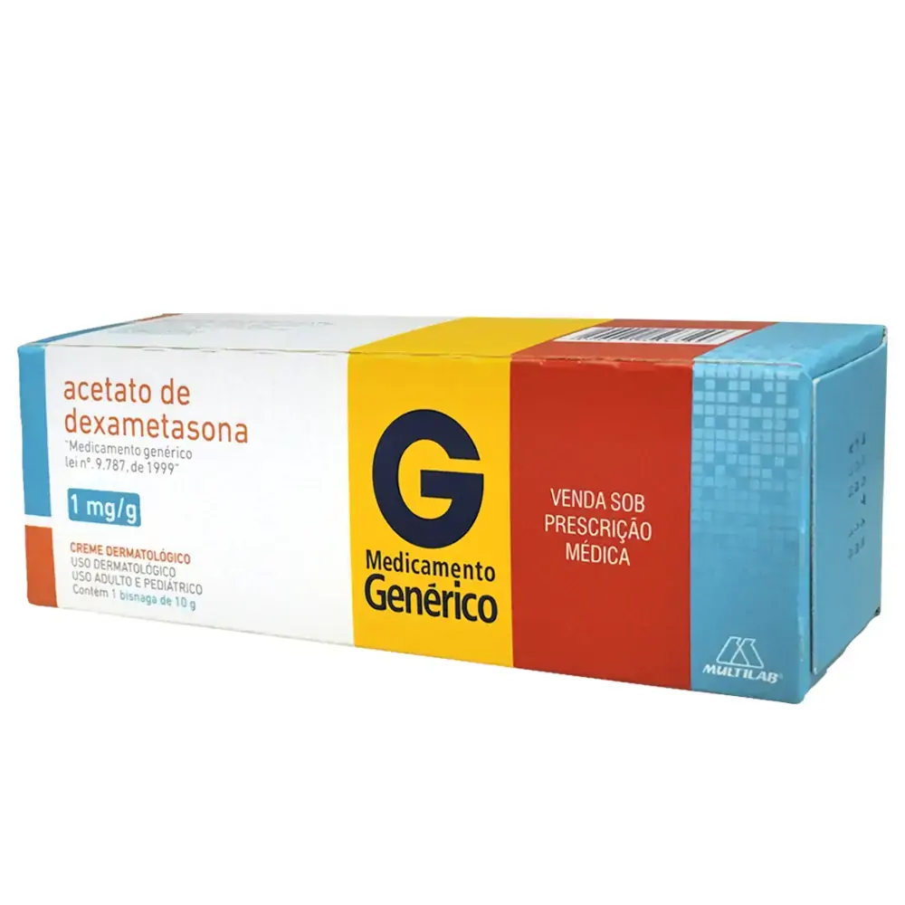 Acetato De Dexametasona 1,0mg/g Crem Derm Bg 10g