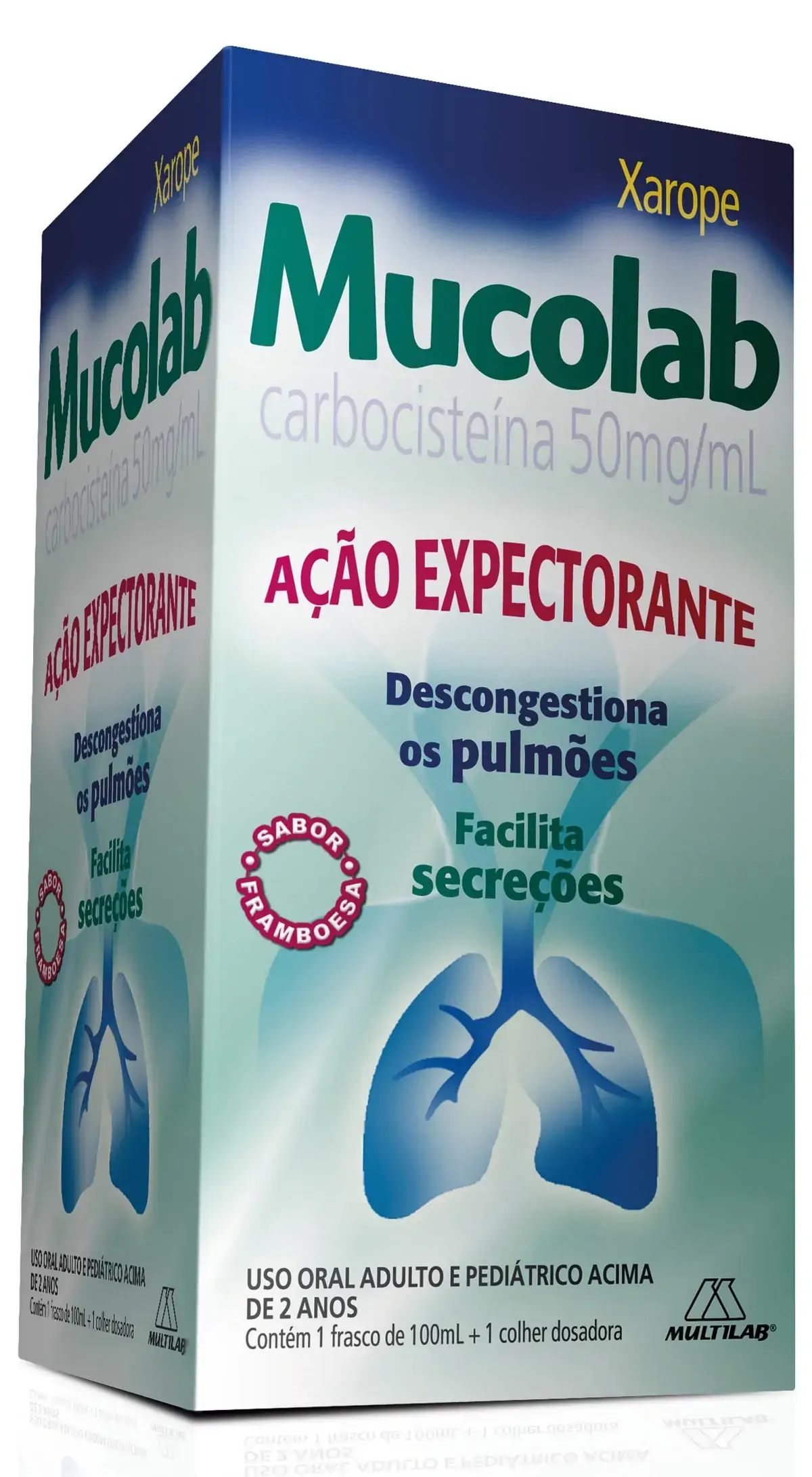 Mucolab 20 Mg/ml Xarope Pediátrico Multilab Similar