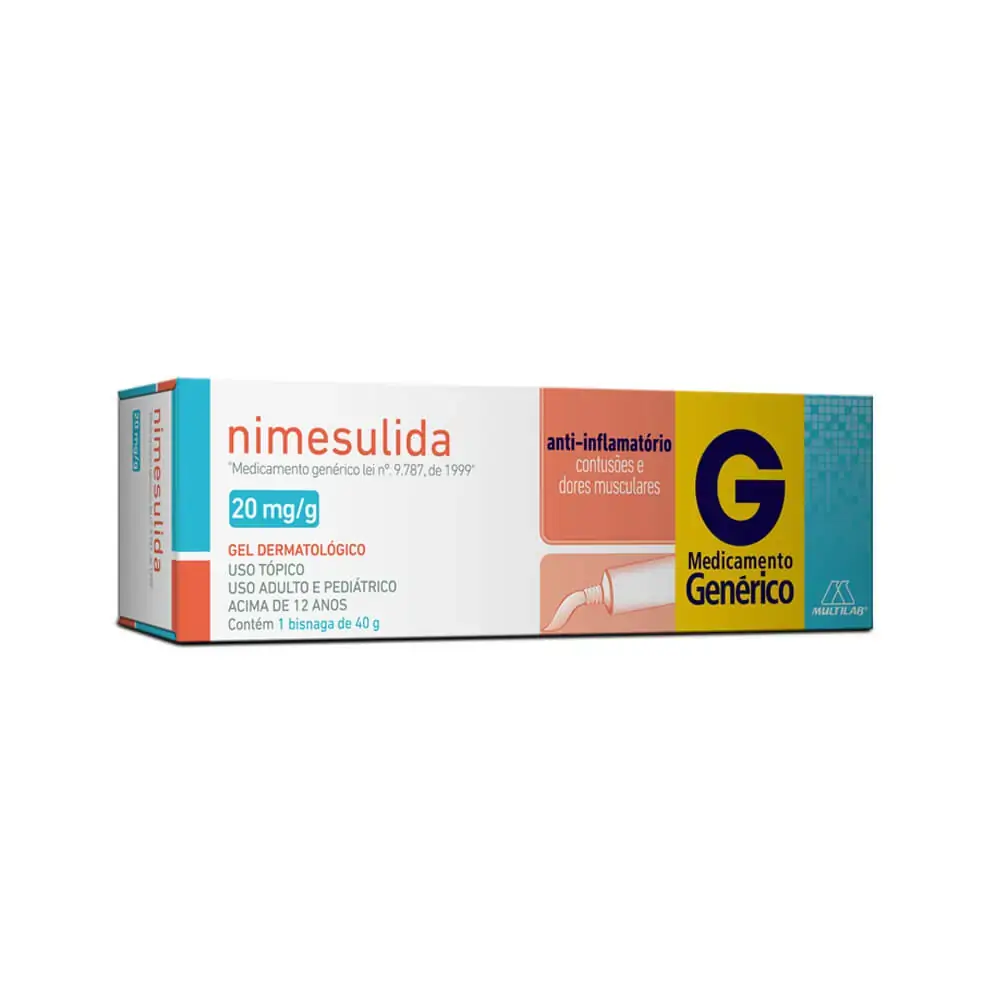 Nimesulida 20mg/g Gel Bg X