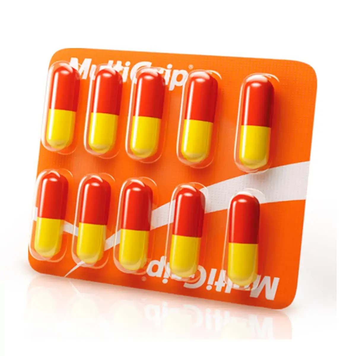 Multigrip 400 4 4mg C/10 Cap