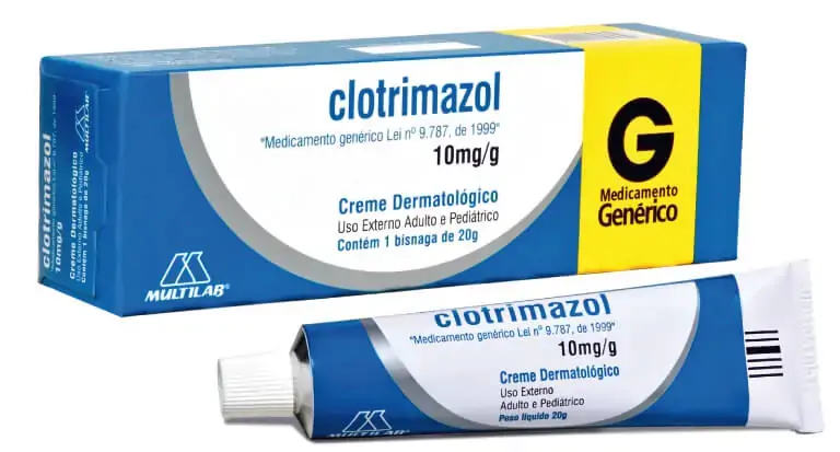 Clotrimazol 10 Mg/g Creme Dermatológico Multilab Genérico