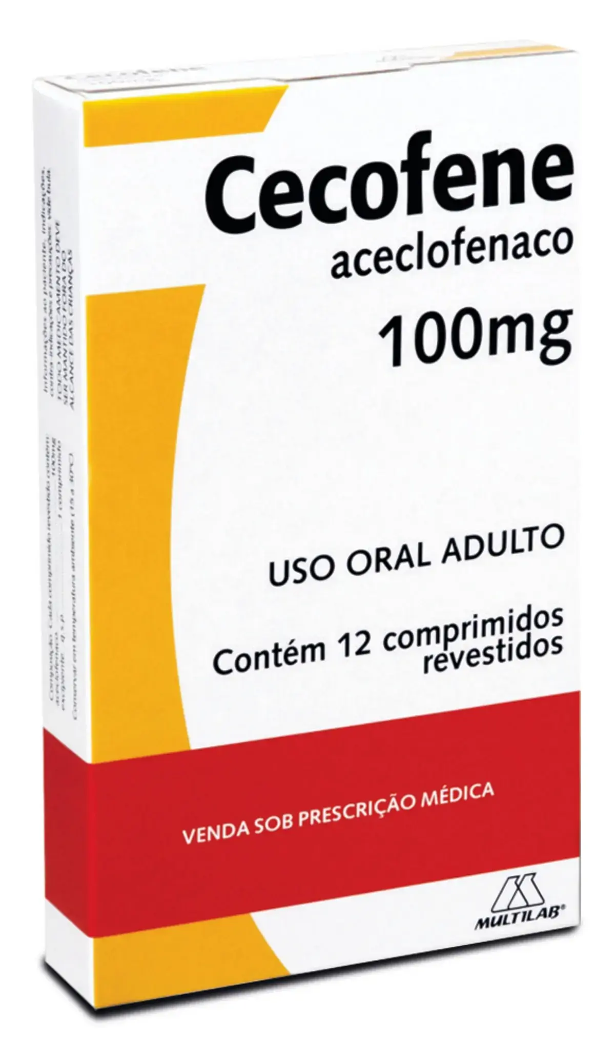 Cecofene 100 Mg 12 Comprimidos Multilab Similar