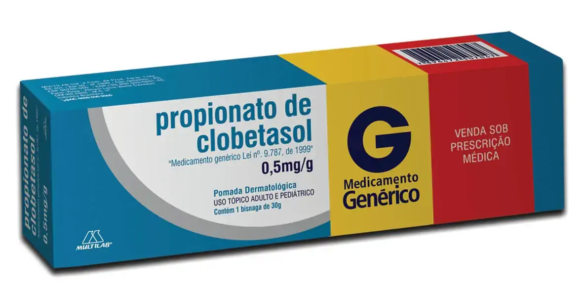 Propionato De Clobetasol 0,5mg/g Pom Derm Bg X ¿