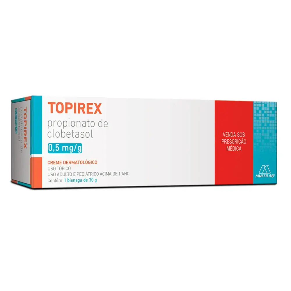 Topirex 0,5mg/g Crem Derm Bg X 30g