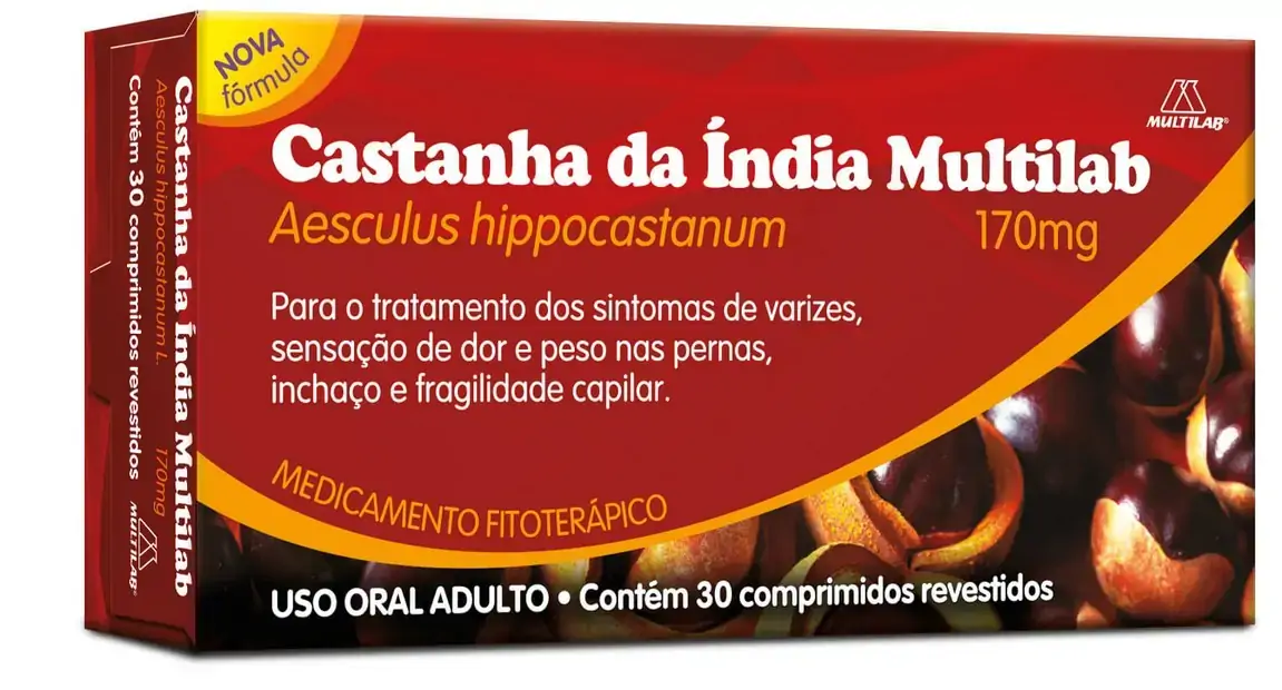 Castanha Da India Milian 170mg 30comp