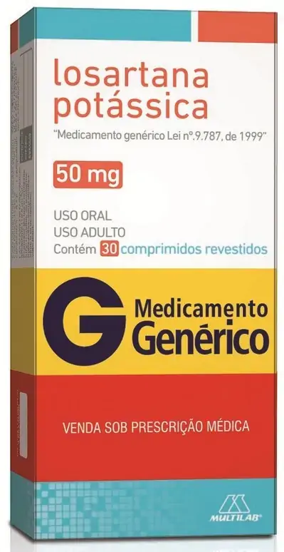 Losartana 50mg C/30 Cpr