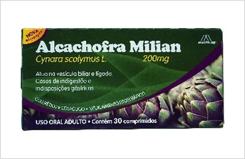 Alcachofra 200mg C/30 Comp Multilab