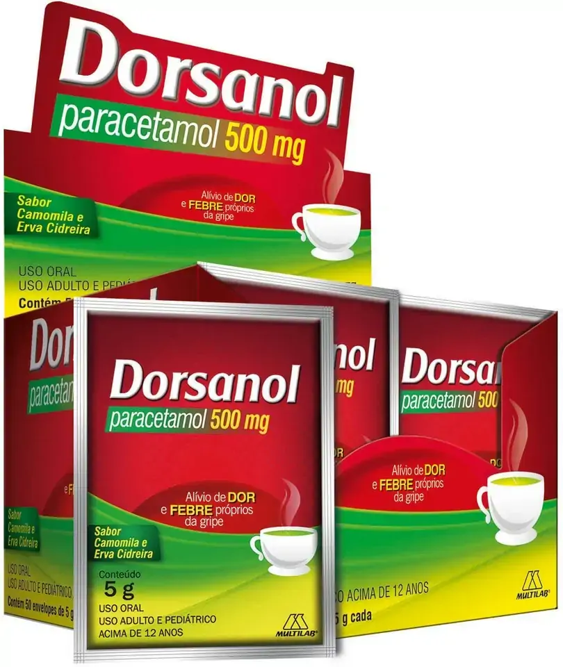 Dorsanol 500mg Po Sol Caixa 50 Env X 5g Sb Camomila E.m.