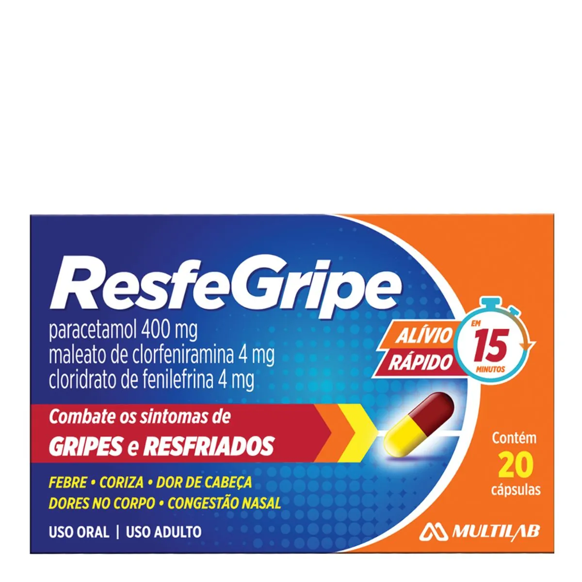 Resfegripe Cx 20 Cap
