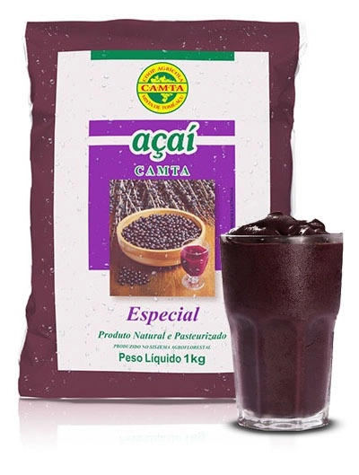 Polpa Fruta Camta 1kg Acai