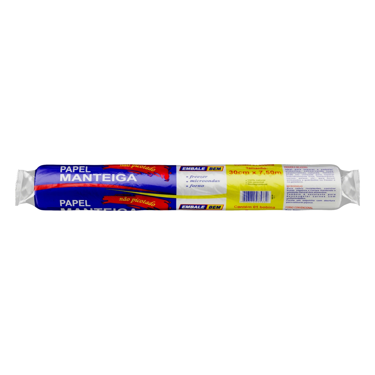 Papel Manteiga Embalebem 30cm X 7,50m