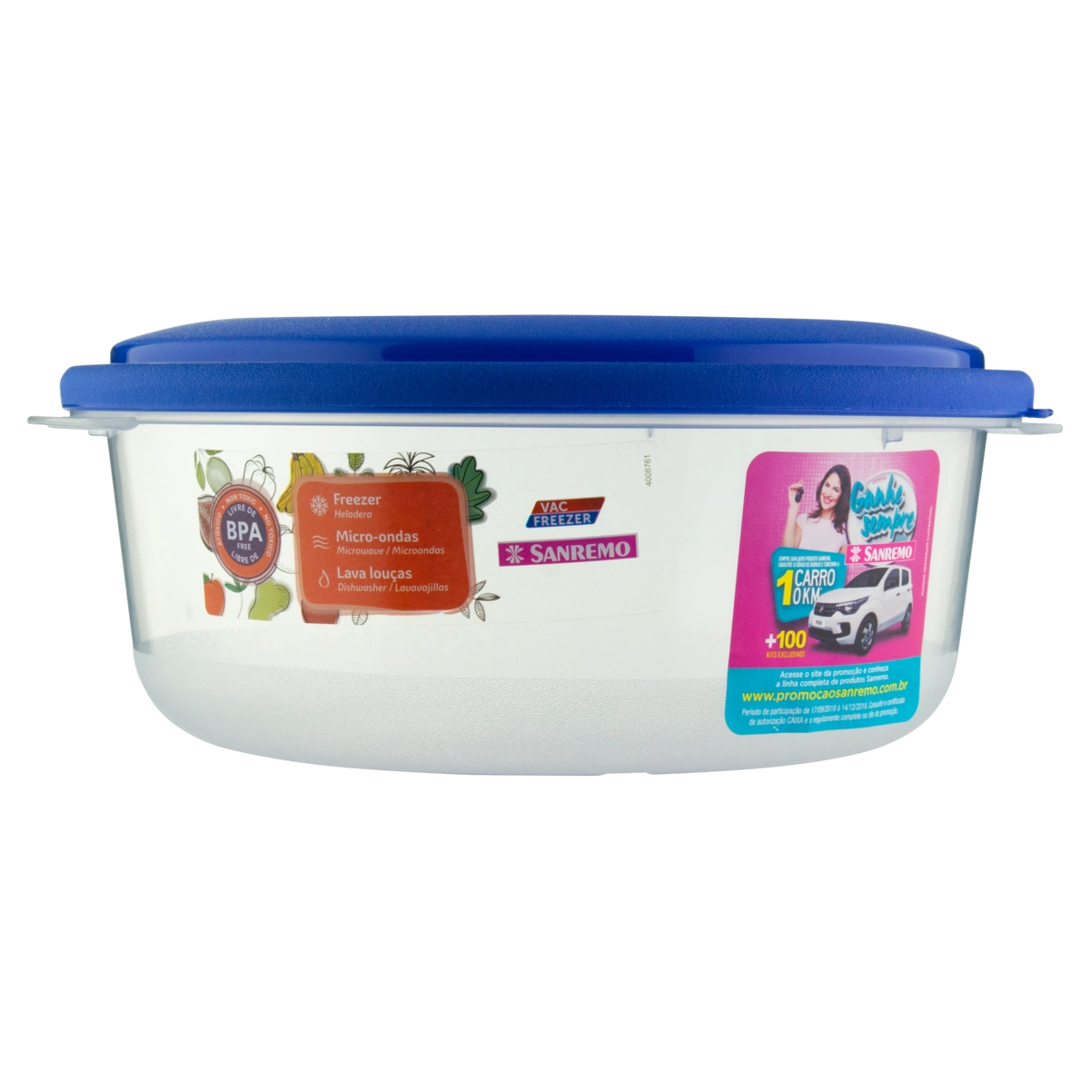 Pote Plastico Massucato Ref 225