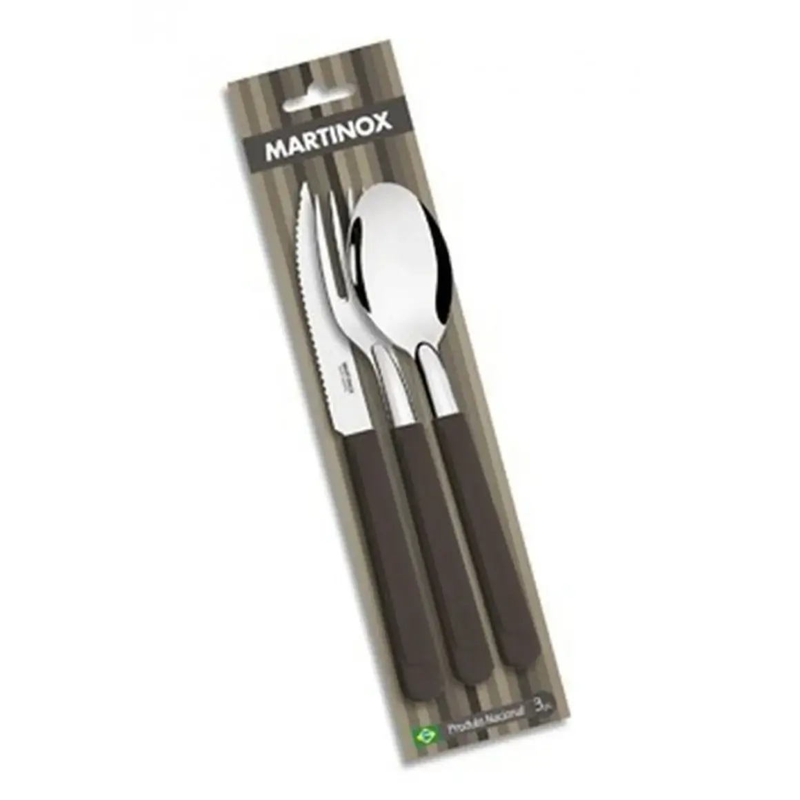 Faca Garfo Colher Martinox C/3