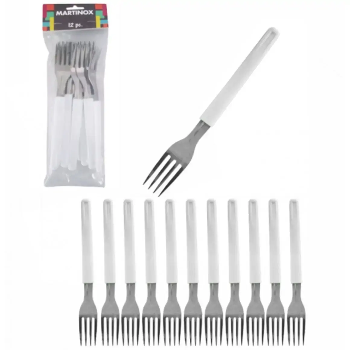 Garfo De Mesa Martinazzo C/12 Branco