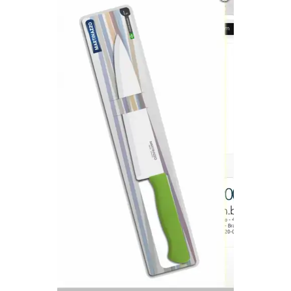 Faca Cozinha Inox 7
