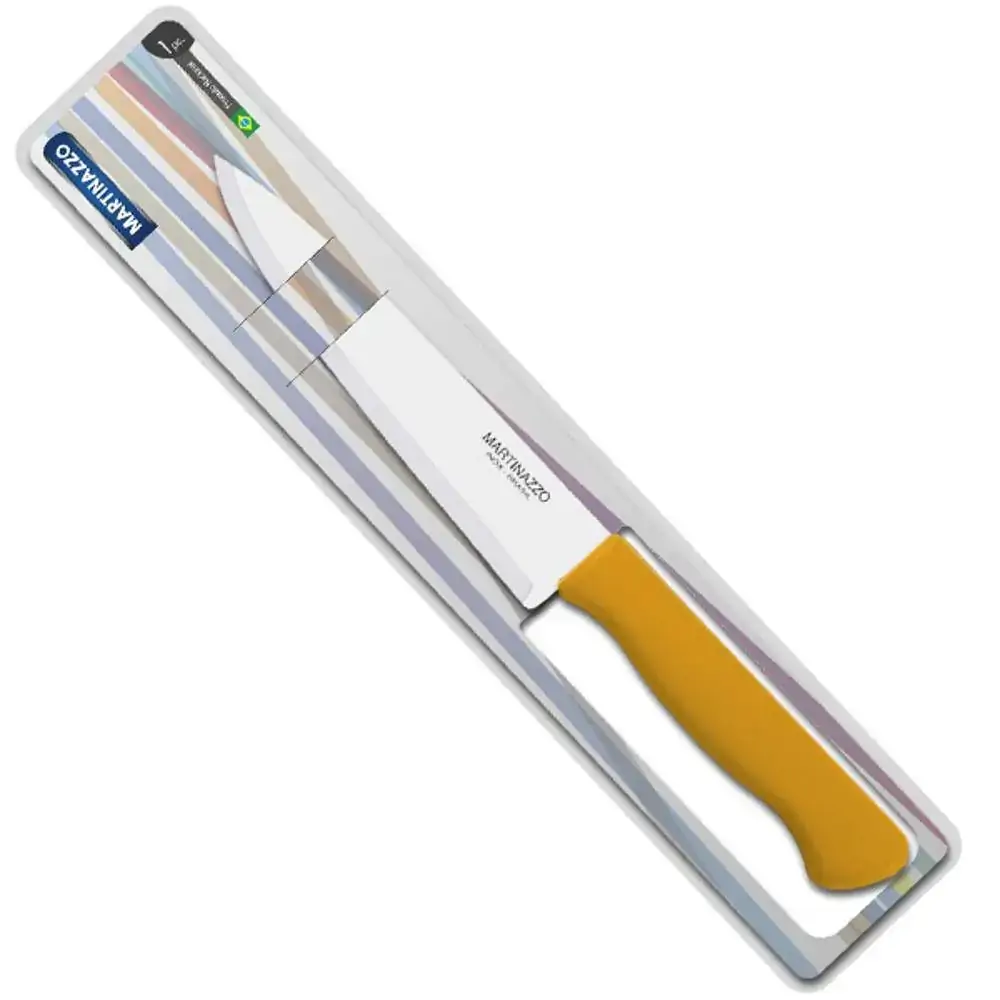 Faca Inox Cozinha Laranja