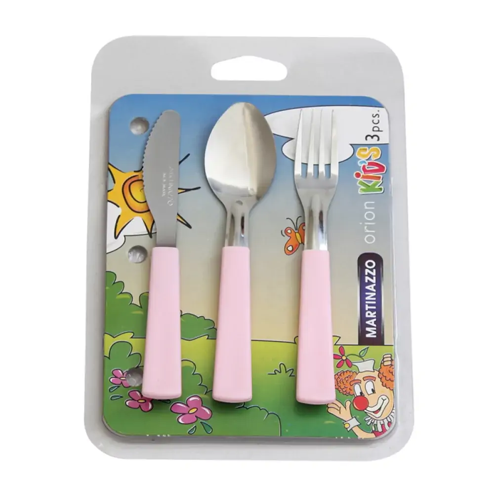 Orion Jg Infantil 03 Pcs Cb Rosa Claro Cart