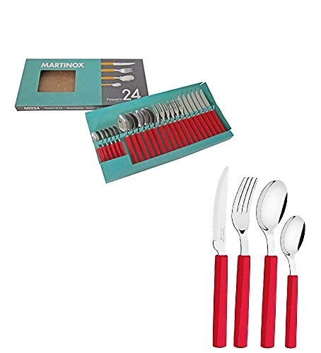 Primavera Faqueiro Vermelho C/24 Pcs 60224/8 Martinazzo