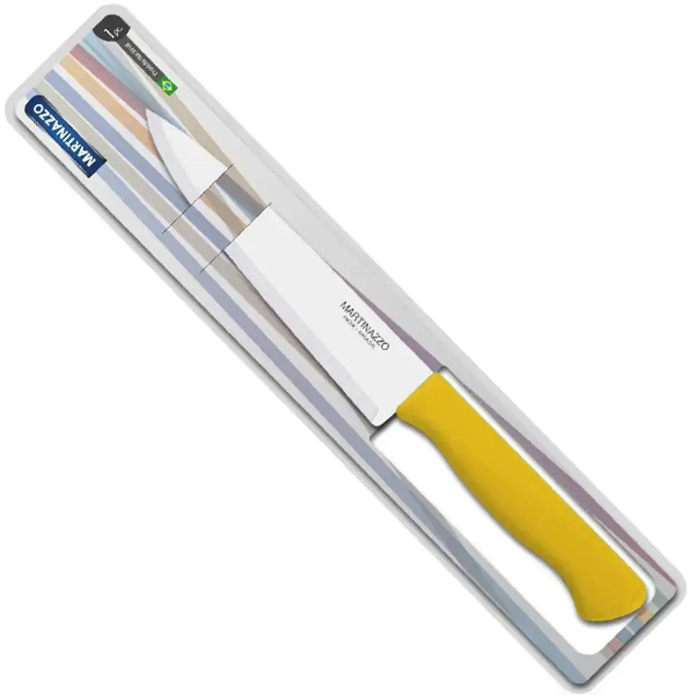 Feirao Faca Cozinha Martinazzo Primavera N5 Amarelo