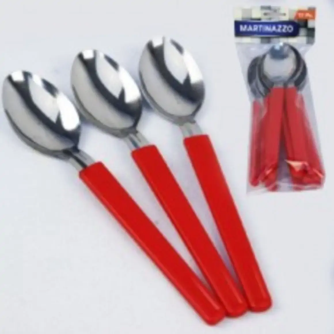 Colher Mesa Martinazzo 12pc Cb Vermelho