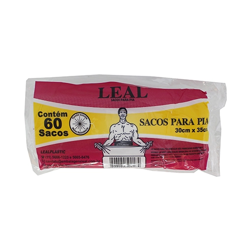 Saco Leal P/lixo Pia 30x35cm