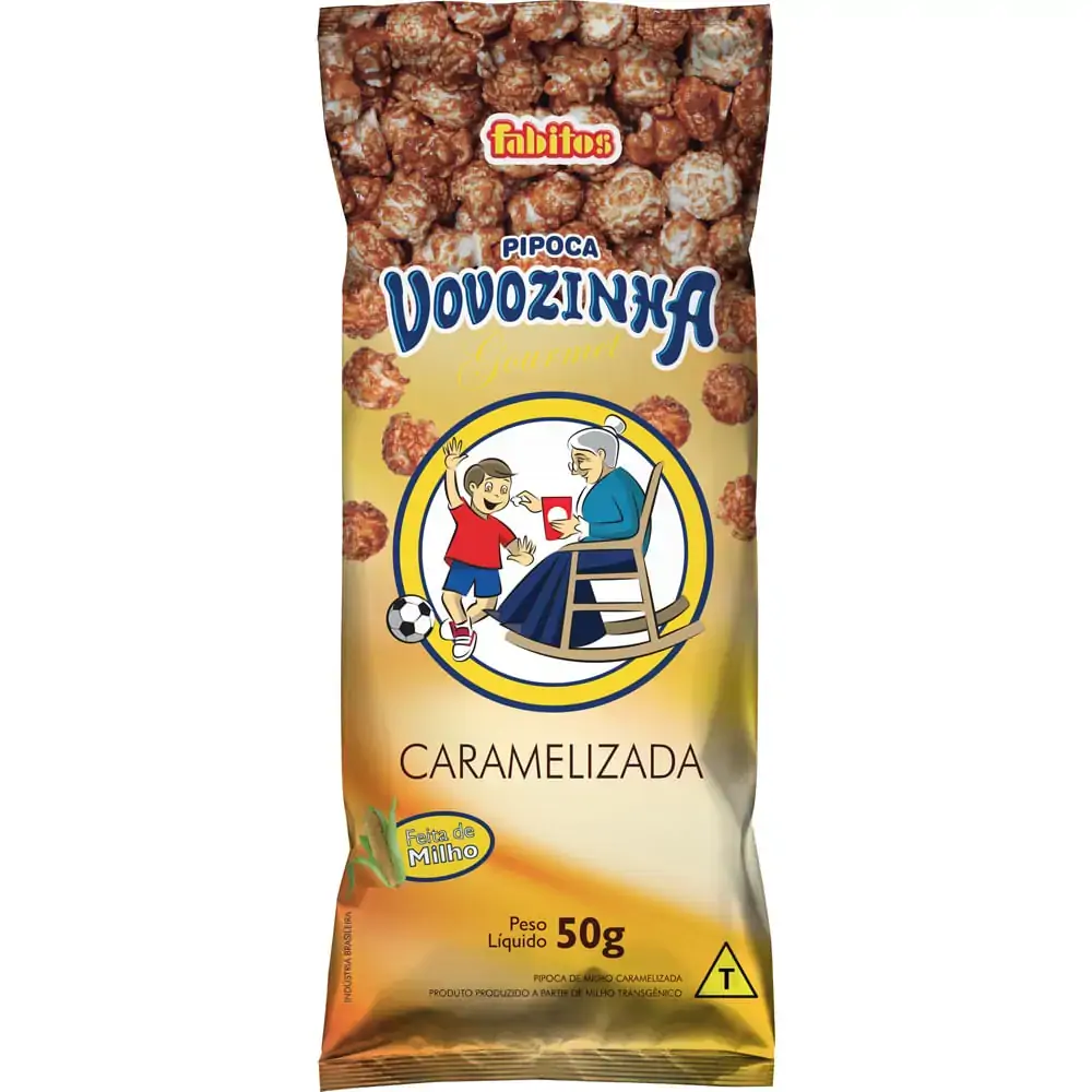 Pipoca Caramelizada Fabitos Vovozinha 50g