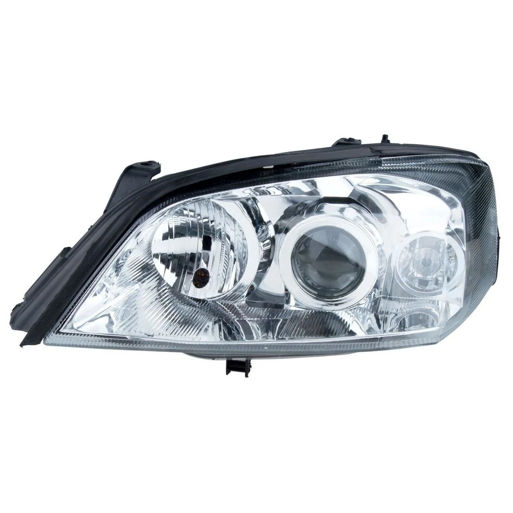 Farol Principal CHEVROLET - GM ASTRA Lado Esquerdo Máscara Cromada Regulagem Elétrica sem Motor H7/H1 - ARTEB 160549
