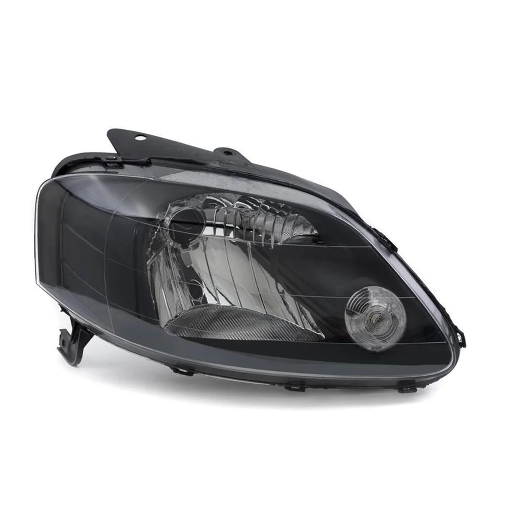 Farol Principal Lado Direito Máscara Negra Monorefletor H4 - ARTEB 160634