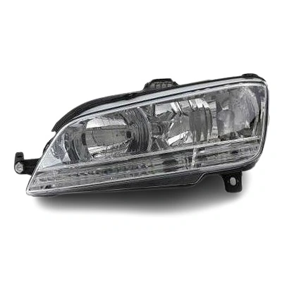 Farol Principal FIAT IDEA Lado Esquerdo Máscara Cromada - ARTEB 160651