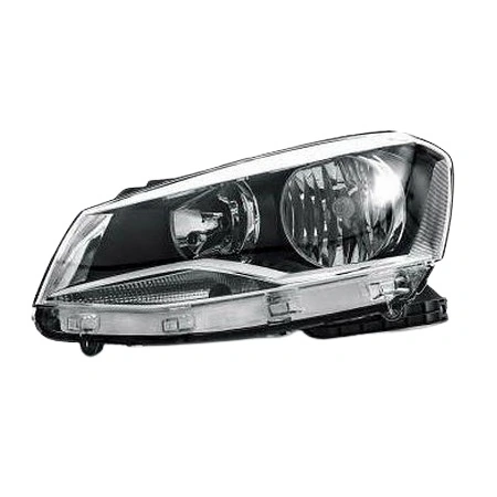 Farol Principal Lado Esquerdo Máscara Cromada Birefletor - ARTEB 160837