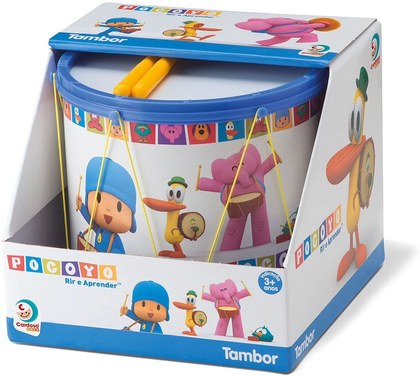 Tambor - Pocoyo - Brinquedos Cardoso
