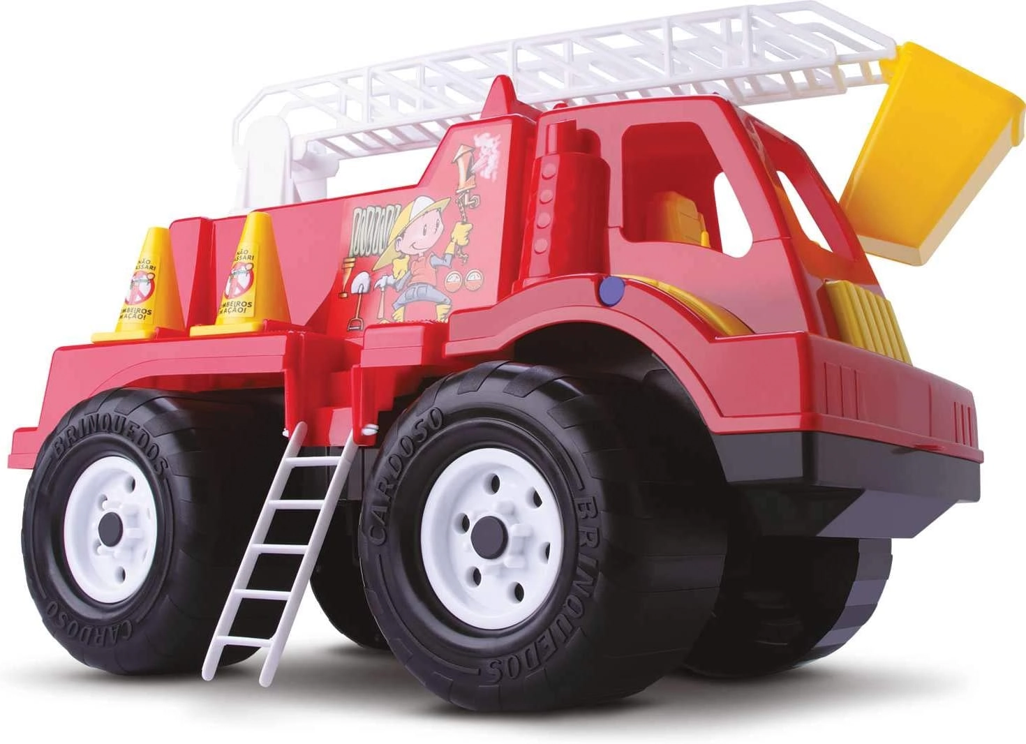 Carrinho Tandy Caminhão de Bombeiros Cardoso