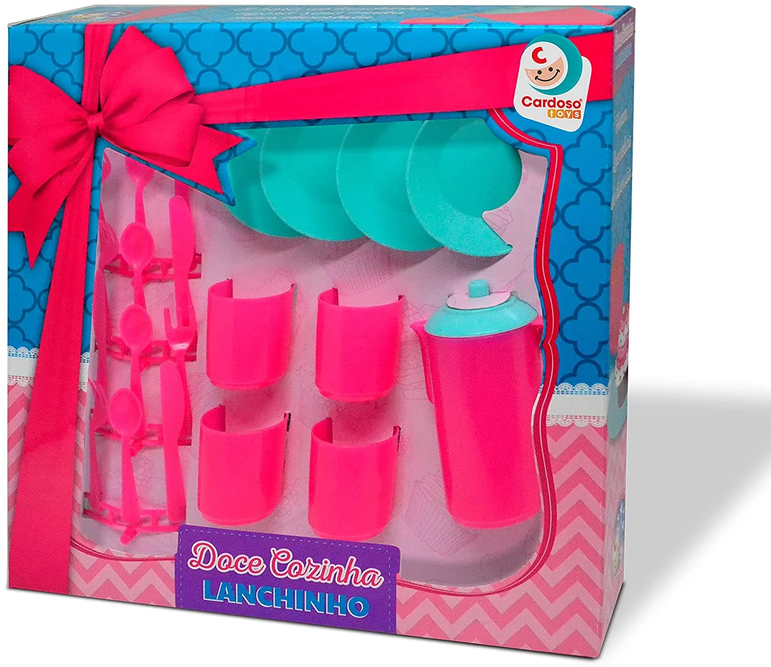 Conjunto de Acessórios - Doce Cozinha - 21 Peças - Lanchinho - Cardoso