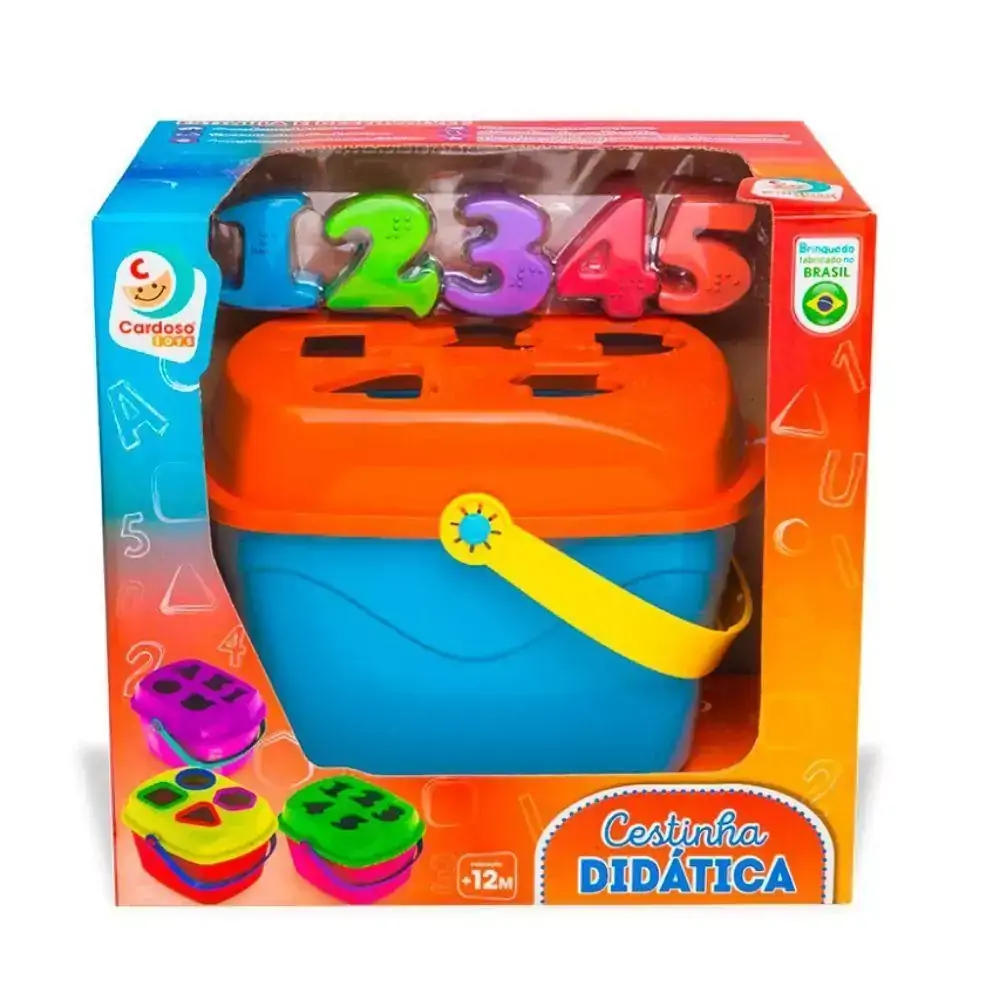 Baby Land Cestinha Didática Com Números