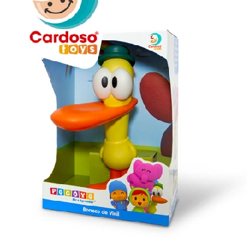 Boneco Vinil Pato Pocoyo 28cm R.3052 Cardoso Toys