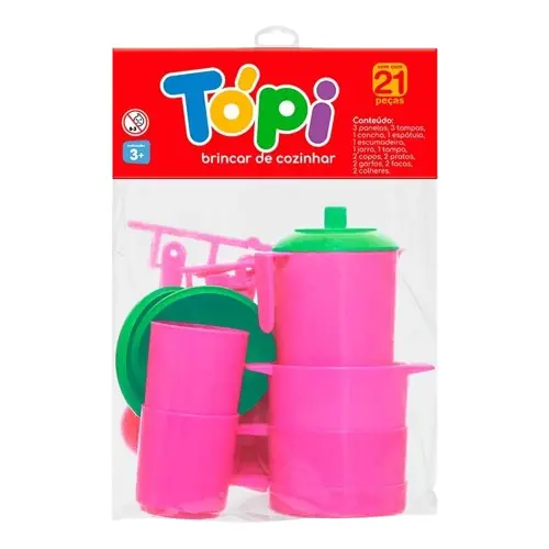 Brinquedo Brincar De Cozinhar Tópi
