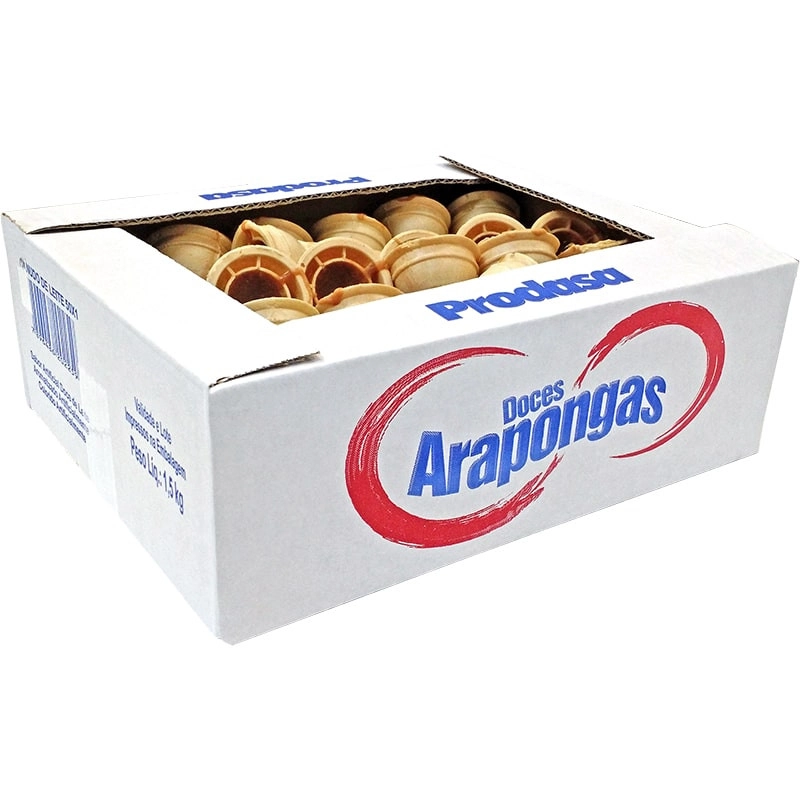 Doce Arapongas 50unidade Canudo Leite