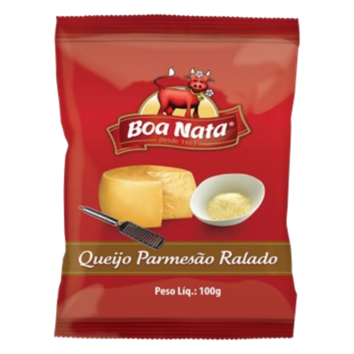 Queijo Parmesão Ralado Boa Nata Pacote 100g