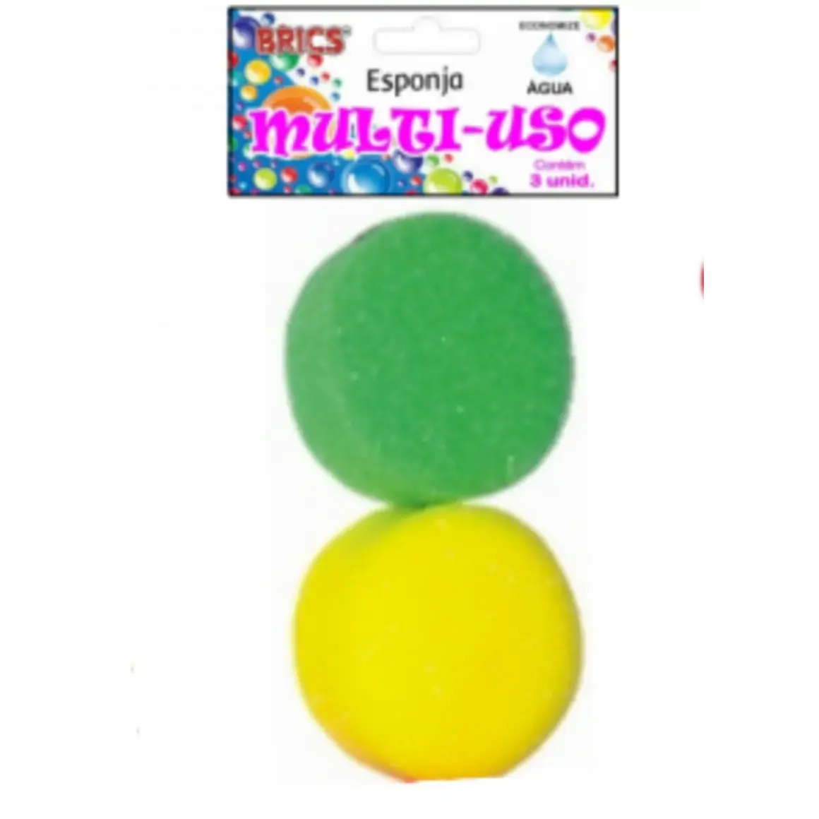 Esponja Brics Facial C/2 Un