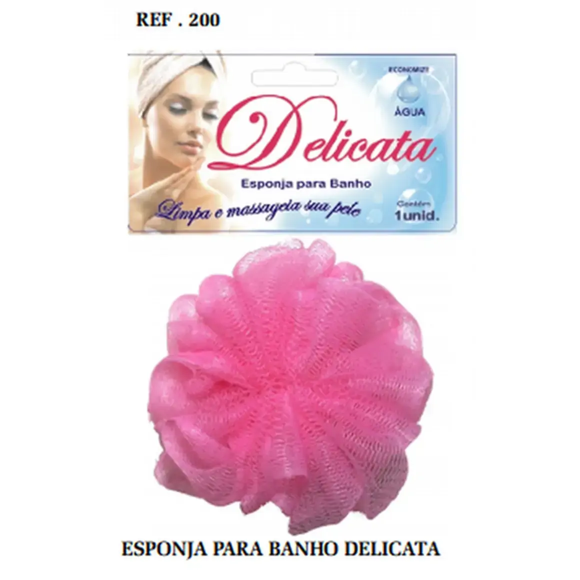 Esponja Delicata Banho Colors