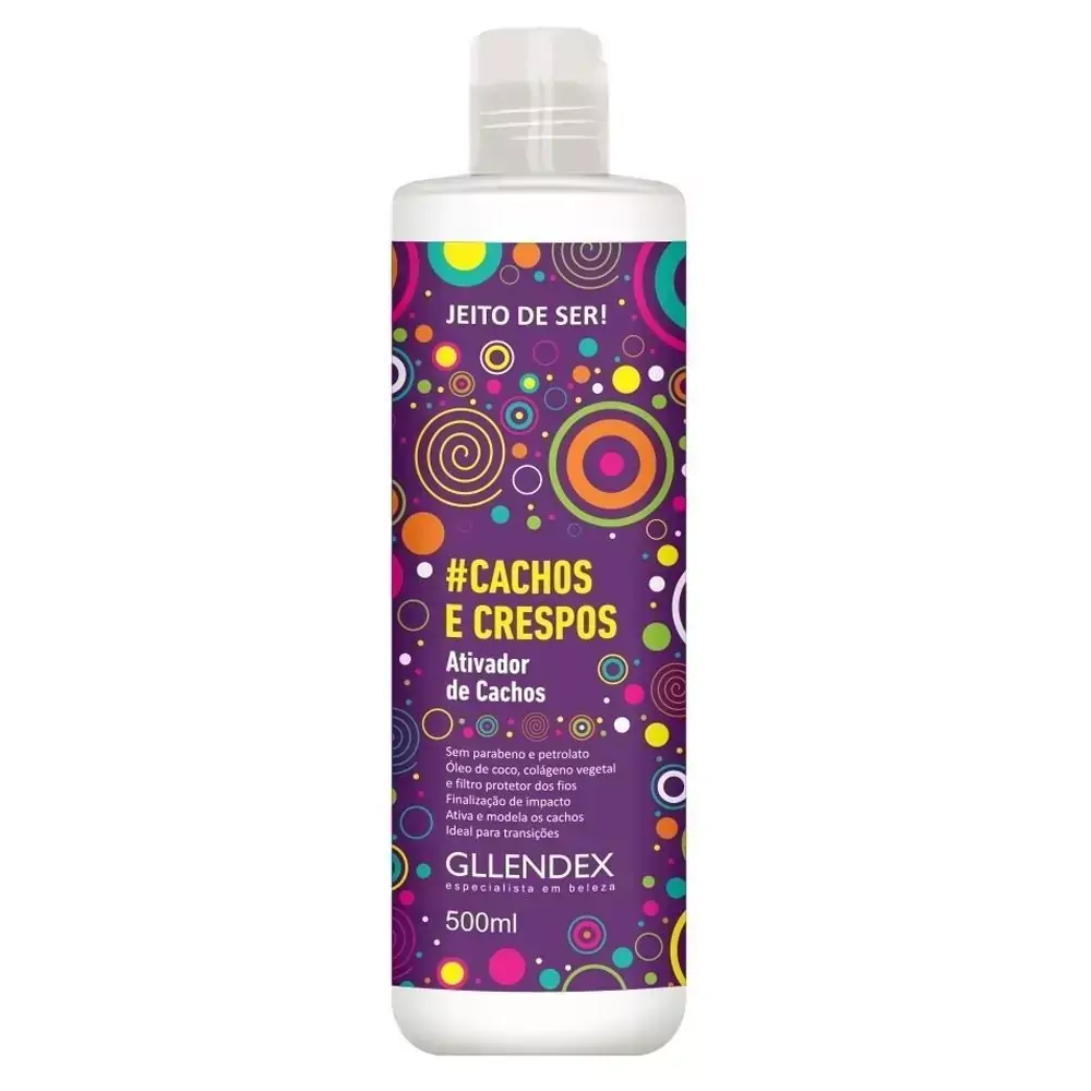 Ativador De Cacho Jeito Ser Gllendex 500Ml