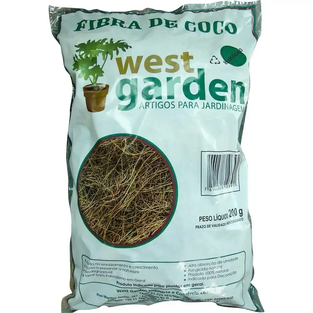 Fibra de Coco Saco com 200g