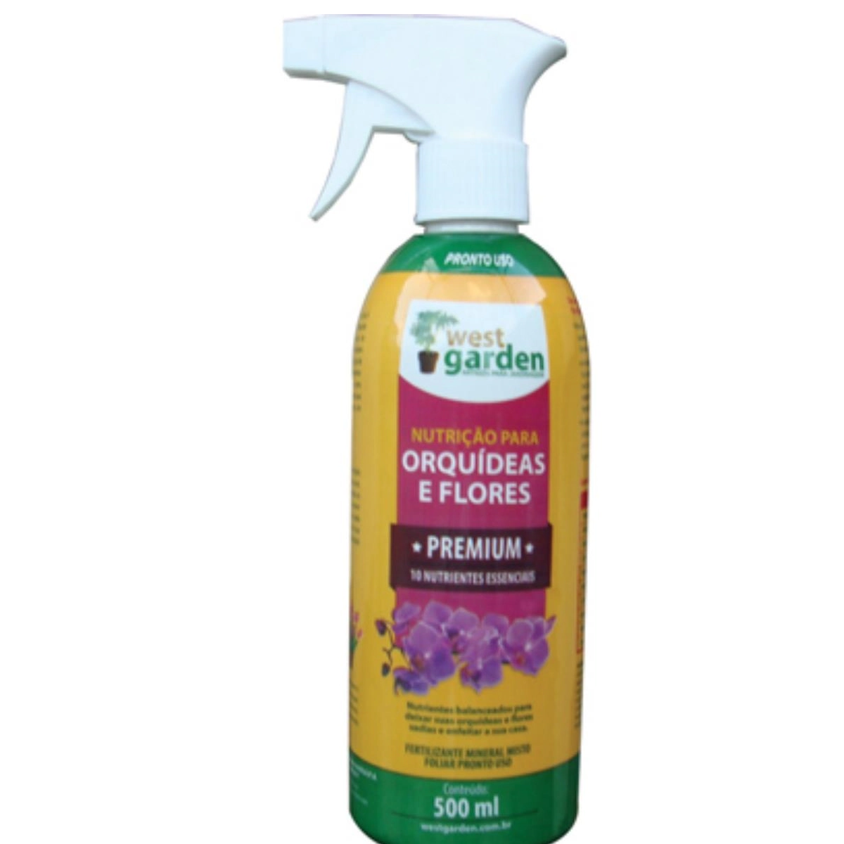Fertilizante Mineral Pronto Uso Orquídeas E Flores 500ml