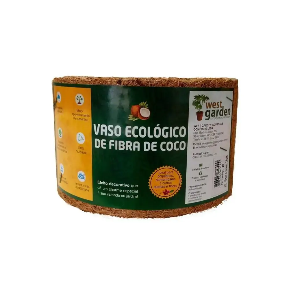 Vaso Xaxim De Palmeira West 11x16