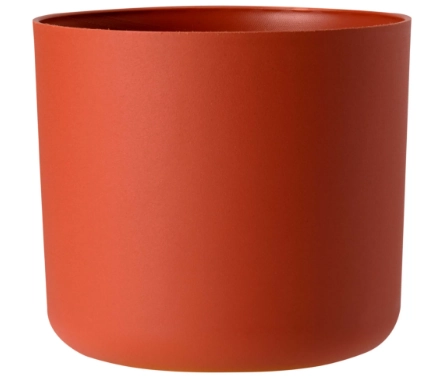 Vaso Cachepot Capri 13cm Terracota West Garden Un