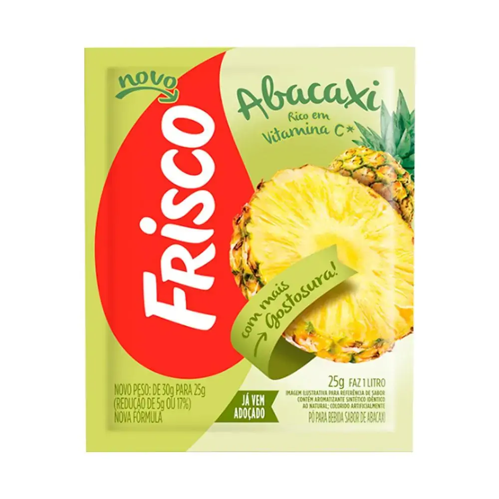 Refresco Frisco 25g Abacaxi
